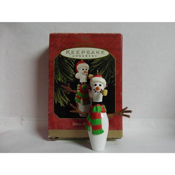 Hallmark Ornament 1997 - Snow Bowling - Picture 1 of 3